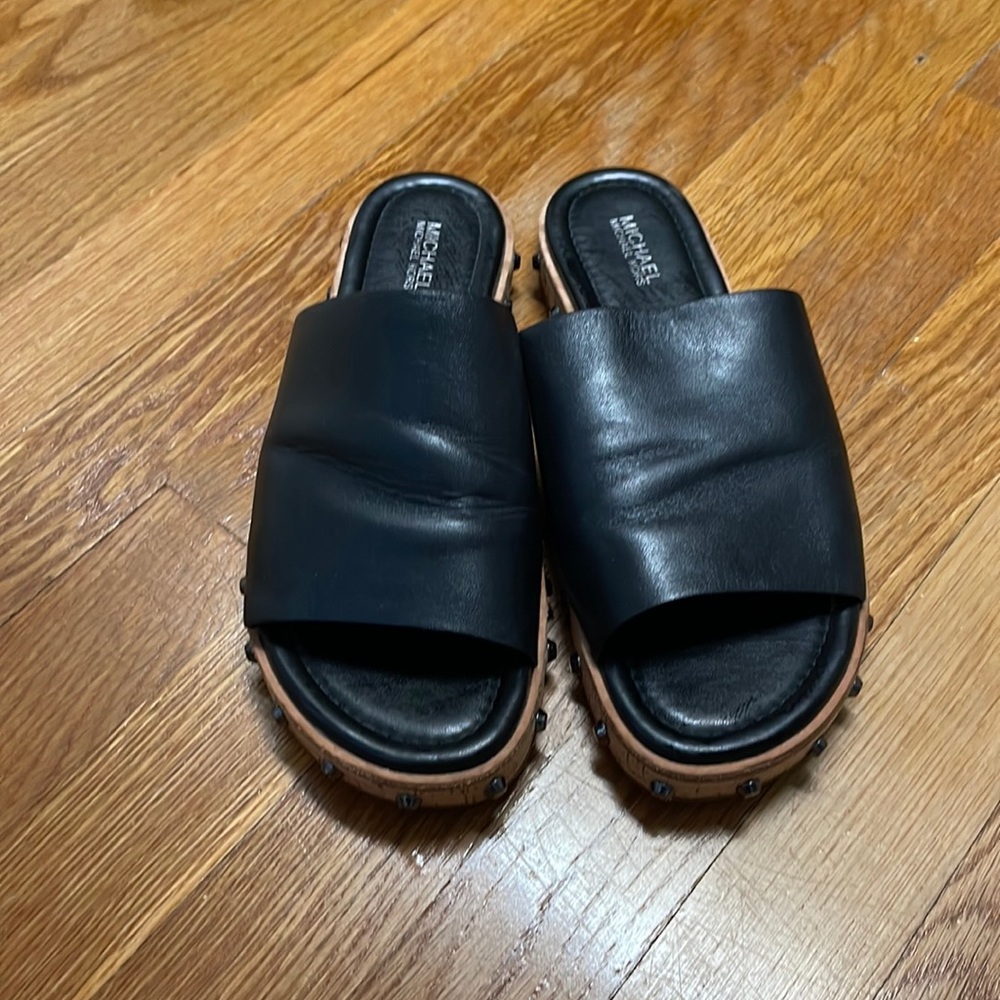 Michael Kors black sandals